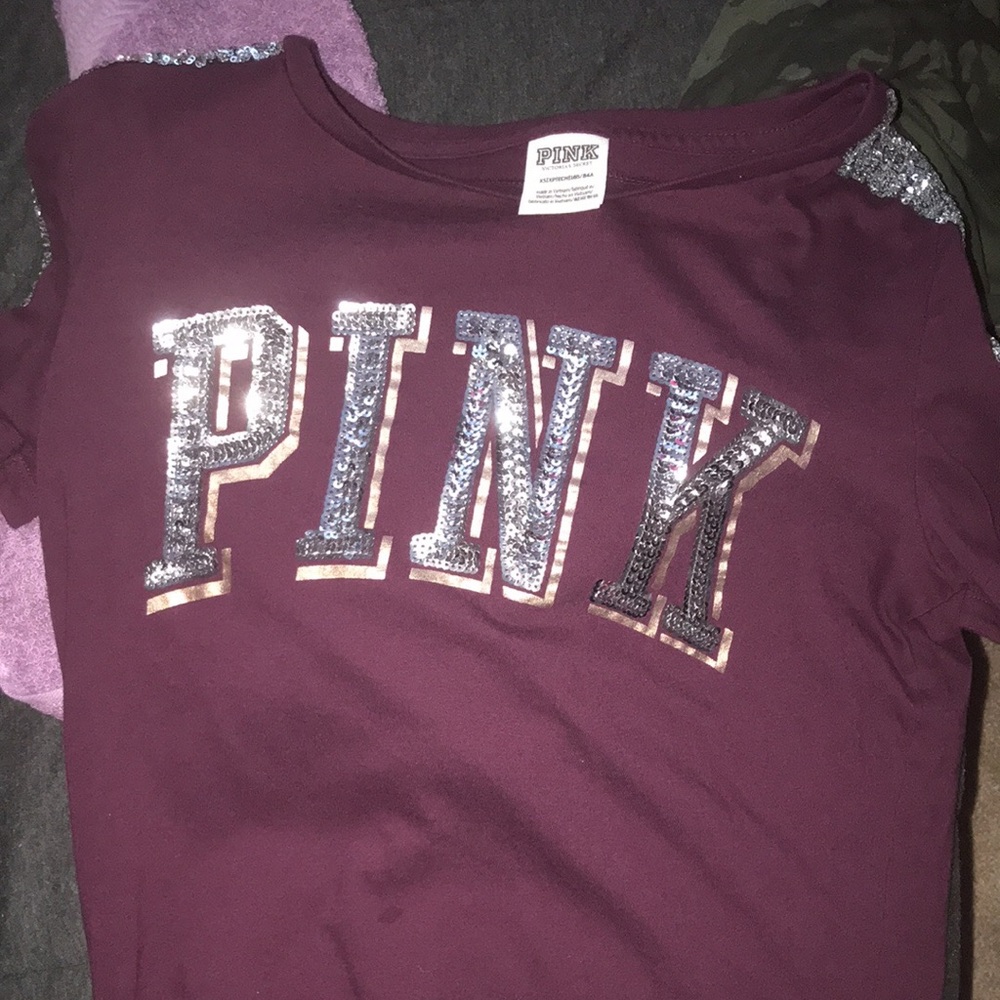 PINK shirt worn once !